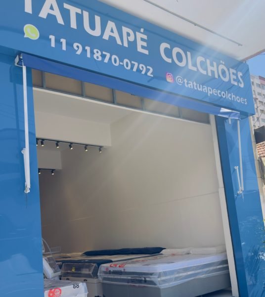 FACHADA TATUAPE COLCHOES